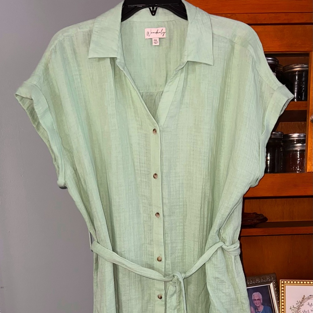 Wonderly cotton gauze dress